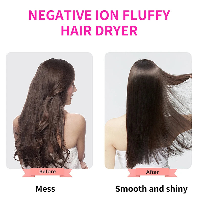 Portable Hair Dryer Brush