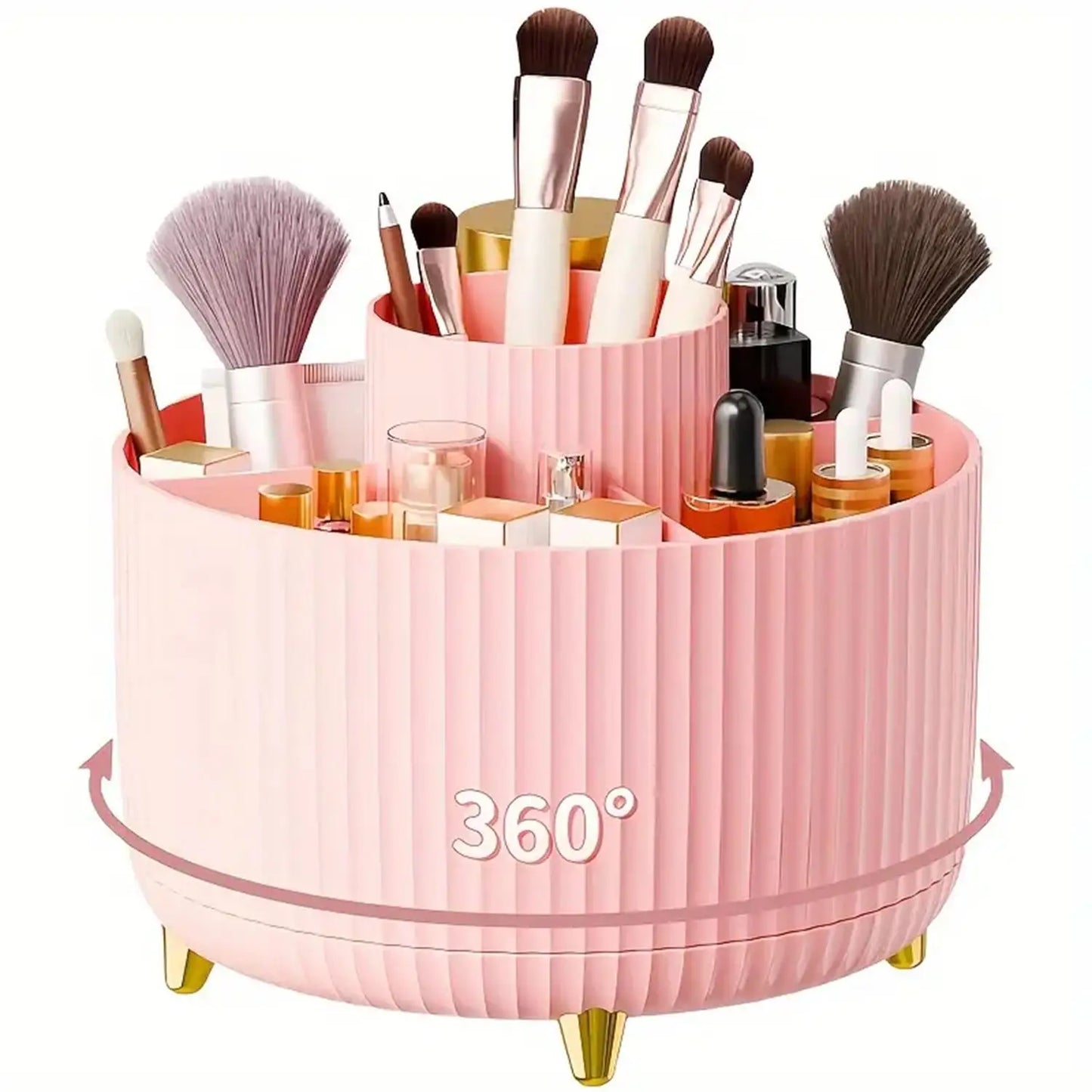 Multi Compartment Cosmetic Storage Holder