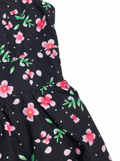 Floral Ruched Cami Dress