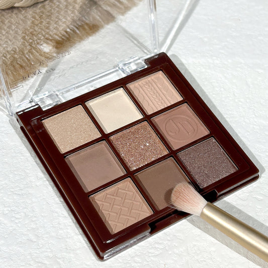 9 Color Brown Eyeshadow Palette