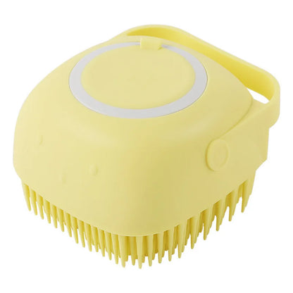 Silicone Shampoo Brush Scalp Massager