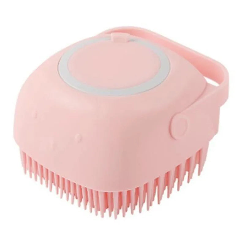 Silicone Shampoo Brush Scalp Massager