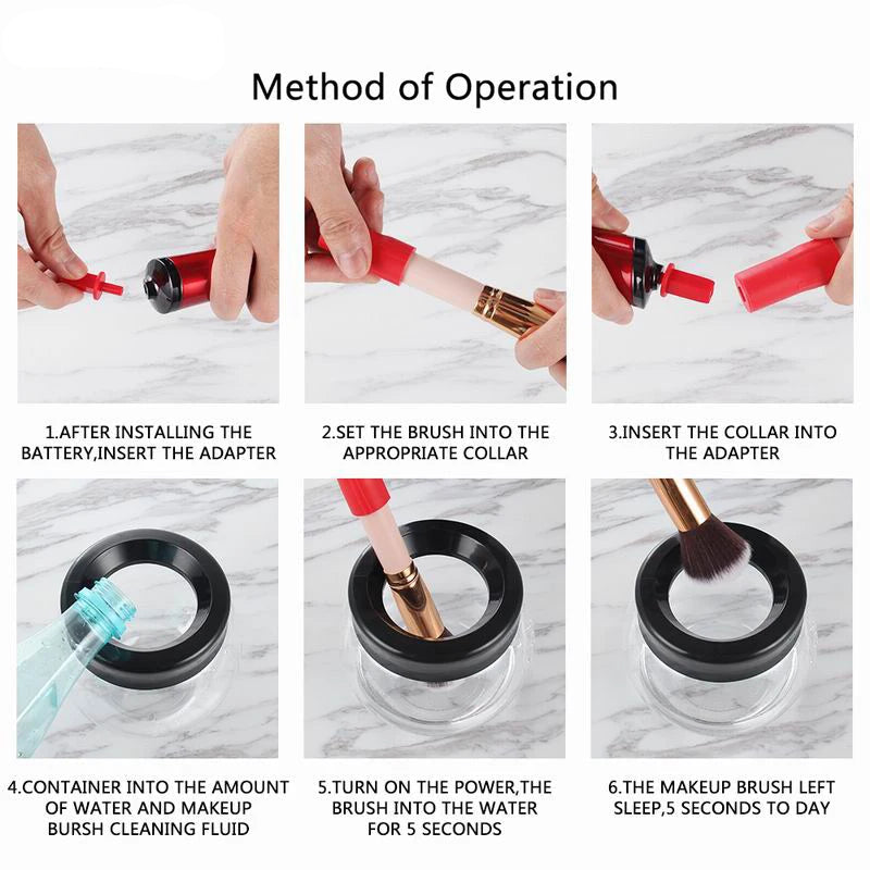 Professional Makeup Brush Cleaning Machine