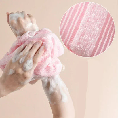 Nylon Bath Washcloth Exfoliating Back Scrub Brush