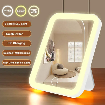 Rechargeable Dimmable Makeup Mirror
