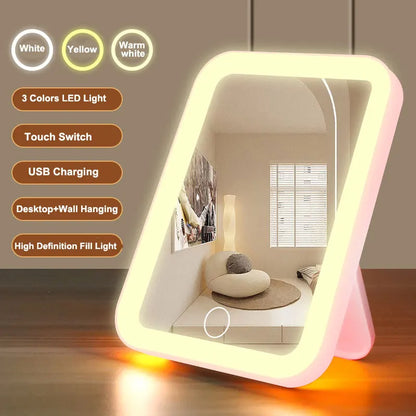 Rechargeable Dimmable Makeup Mirror