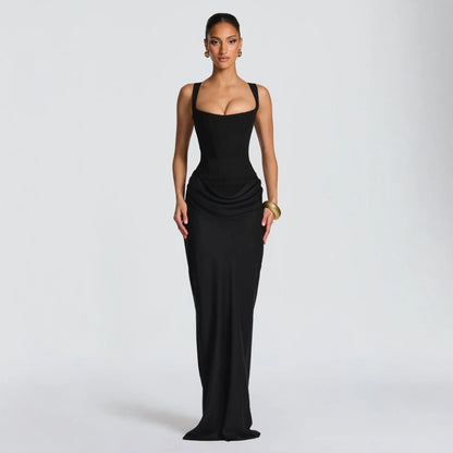 Women Slim Fit Corset Dress