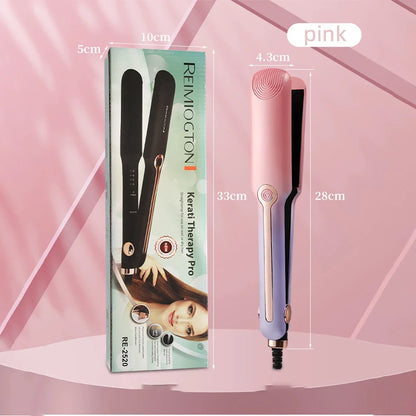 2in1 Hair Straightener Curler Ceramic Iron