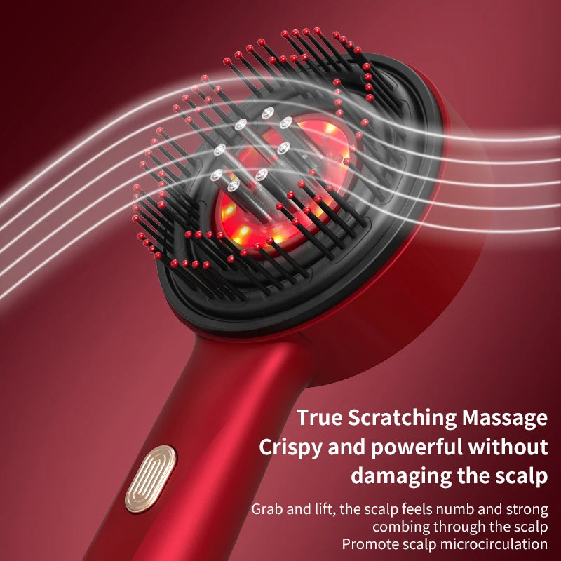 Red Light Therapy Hair Oil Applicator Brush