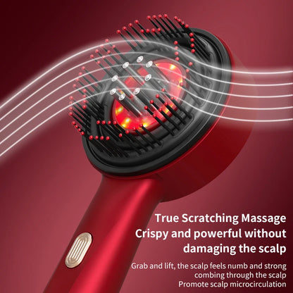Red Light Therapy Hair Oil Applicator Brush