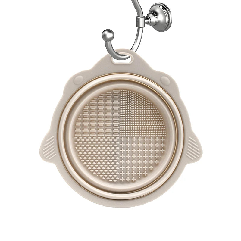 Makeup Brush Cleaner Bowl Set