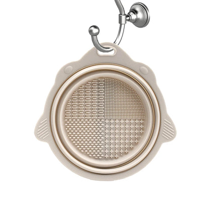 Makeup Brush Cleaner Bowl Set