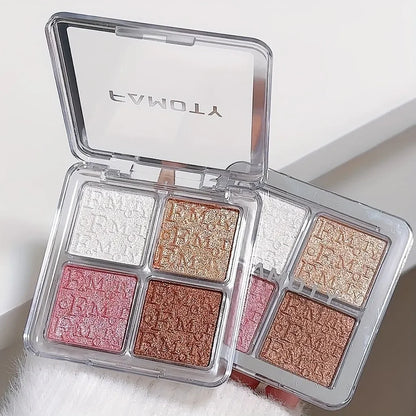 4 Color Highlighter Palette