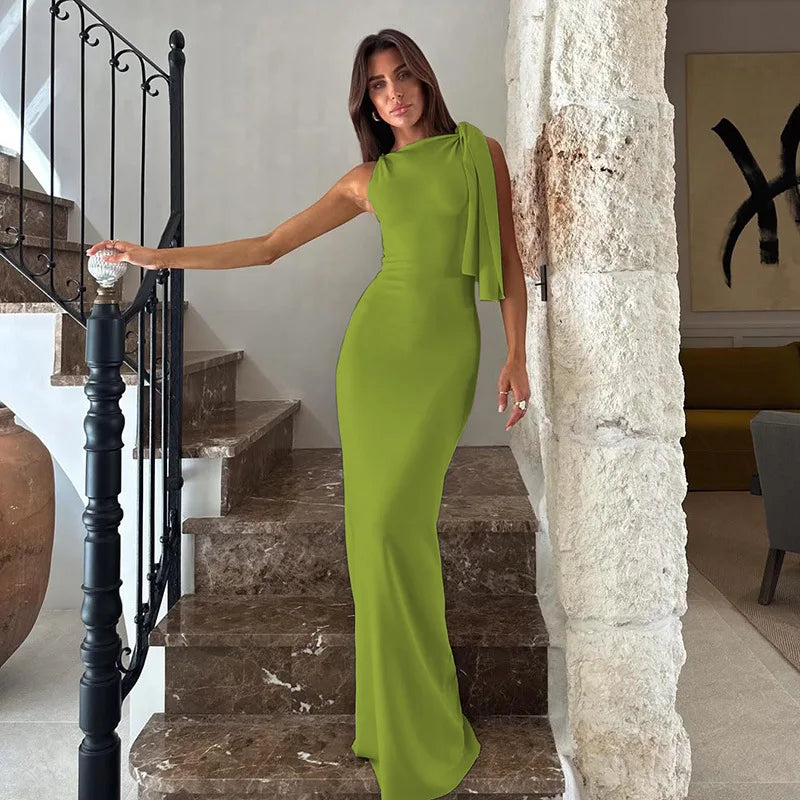 Sleeveless Bodycon Maxi Dress