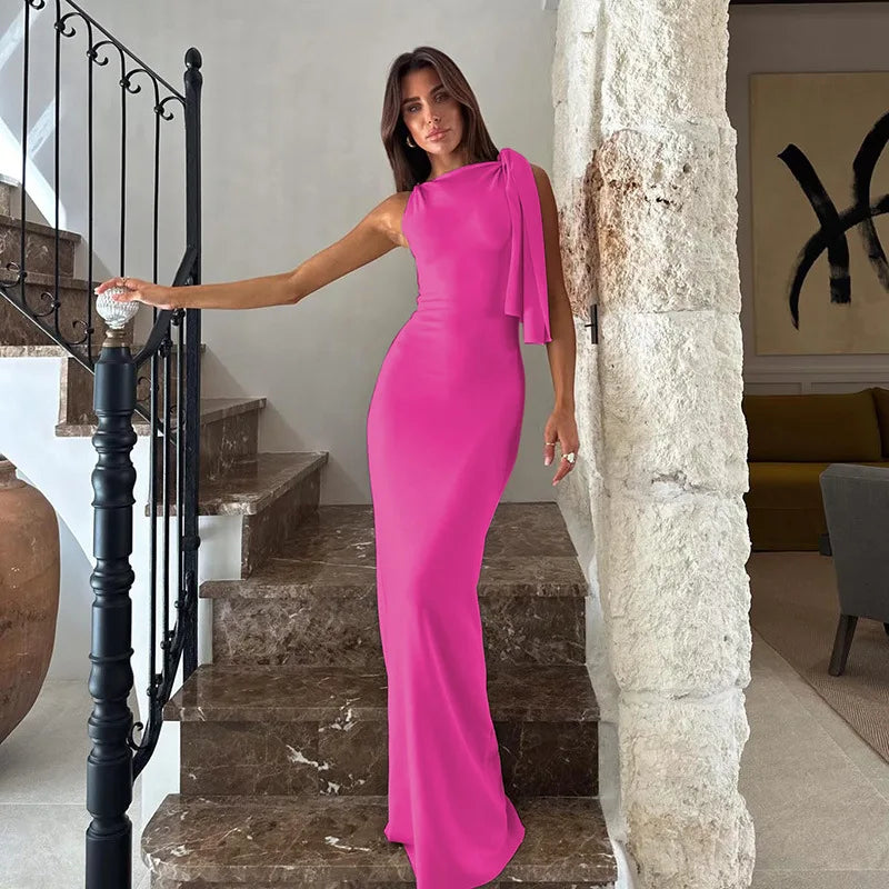 Sleeveless Bodycon Maxi Dress
