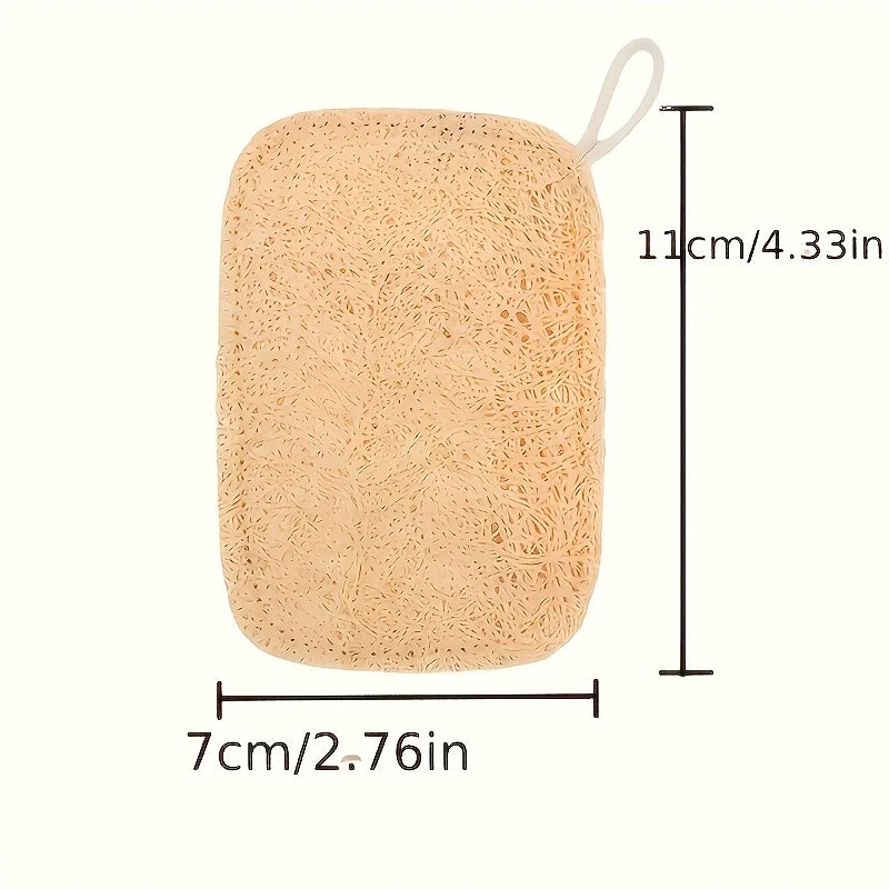 Bamboo Fiber Body Scrubber Set