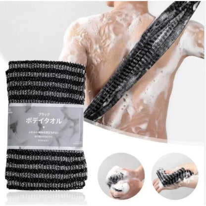 Nylon Bath Washcloth Exfoliating Back Scrub Brush