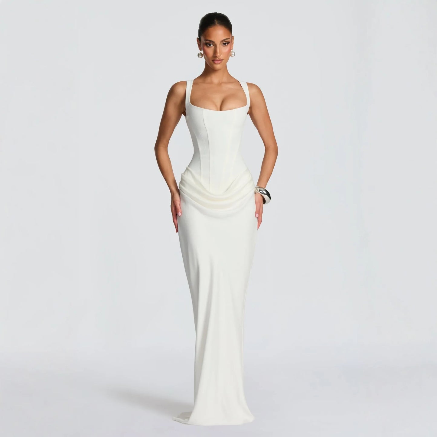 Women Slim Fit Corset Dress