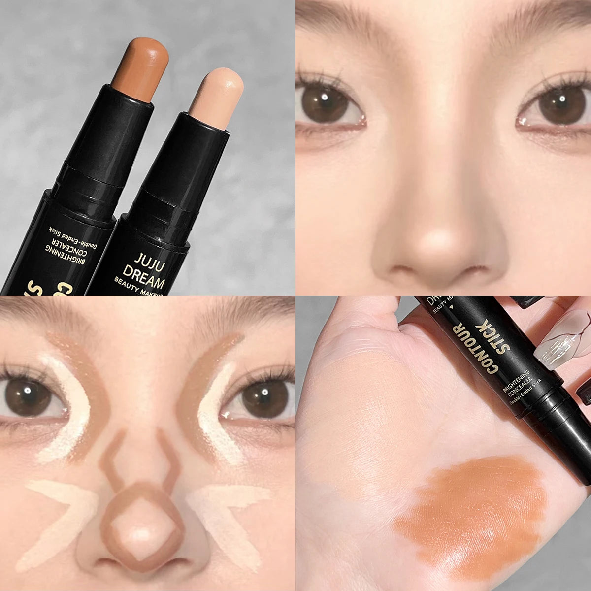 Dual End Contour Stick Concealer Foundation