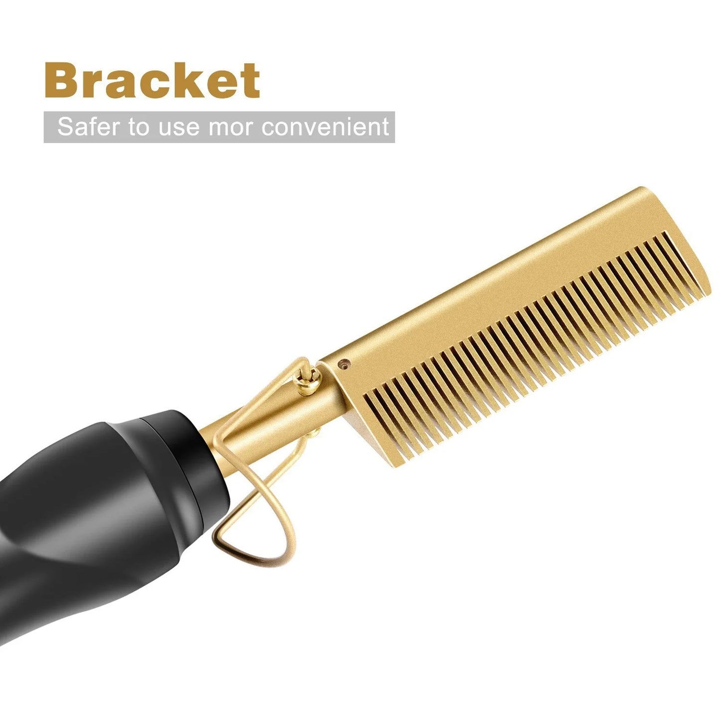 Electric Hot Comb Hair Straightener