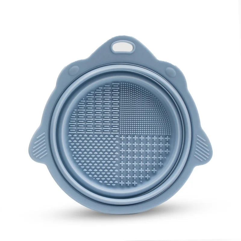 Makeup Brush Cleaner Bowl Set