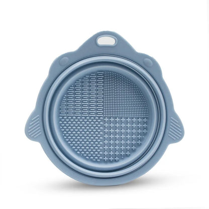 Makeup Brush Cleaner Bowl Set