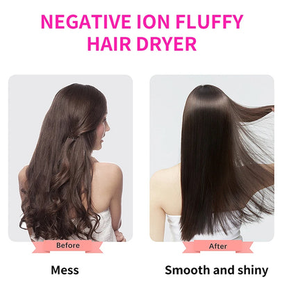 Portable Hair Dryer Brush