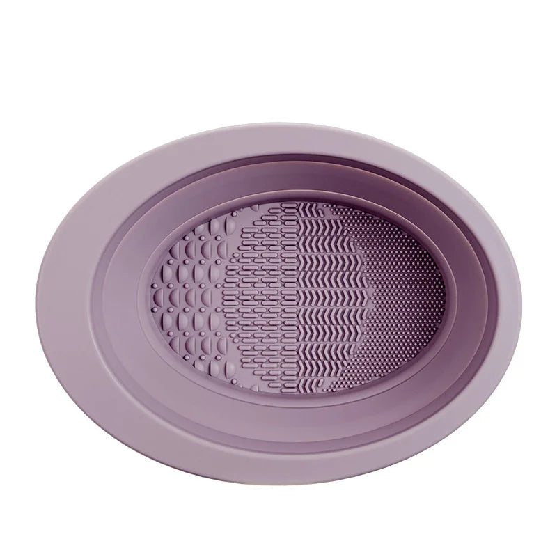 Makeup Brush Cleaner Bowl Set