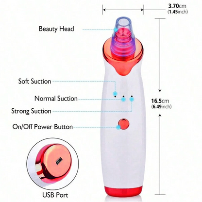 Blackhead Remover Vacuum Acne Pore Cleaner