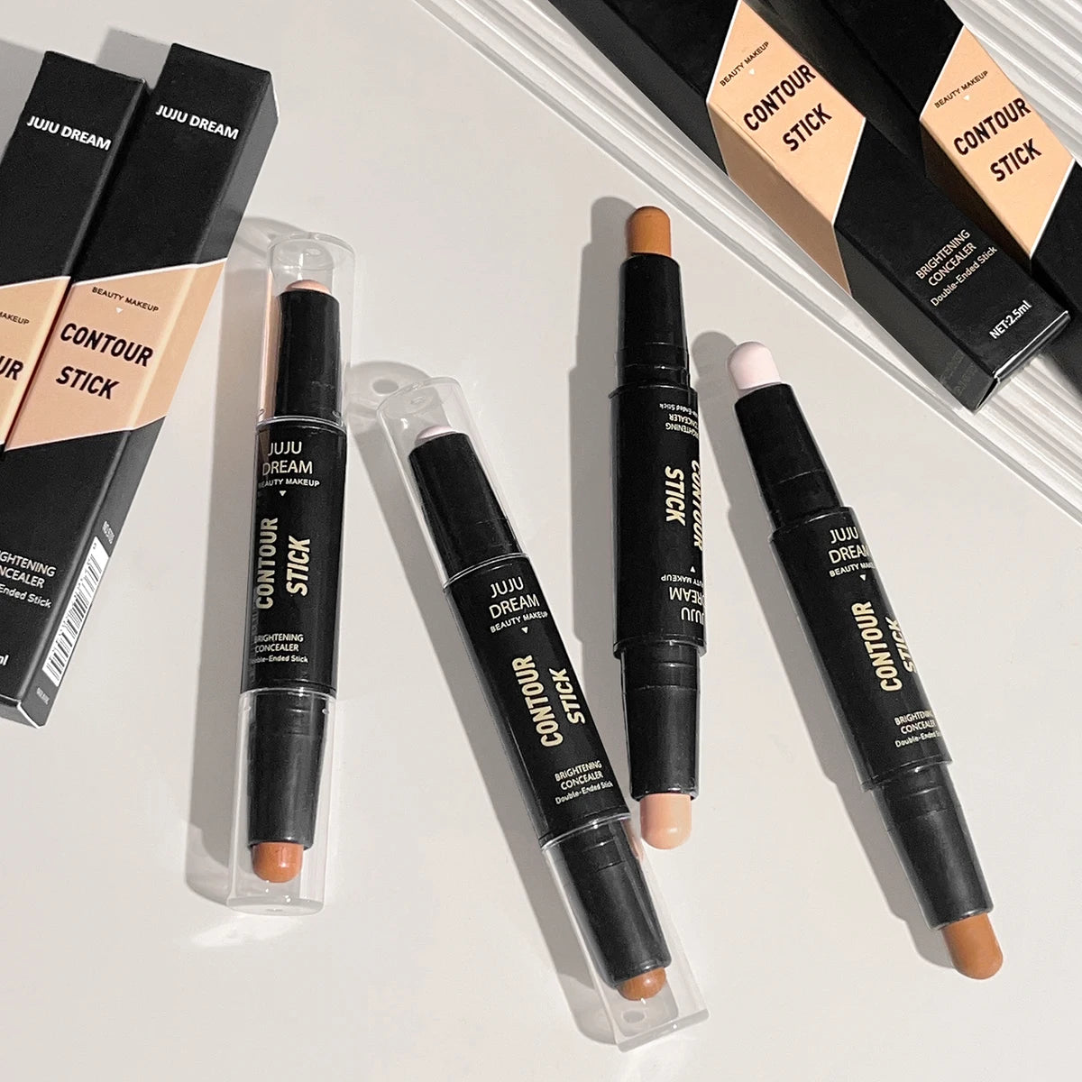 Dual End Contour Stick Concealer Foundation