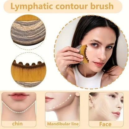 Lymphatic Face Massage Brush