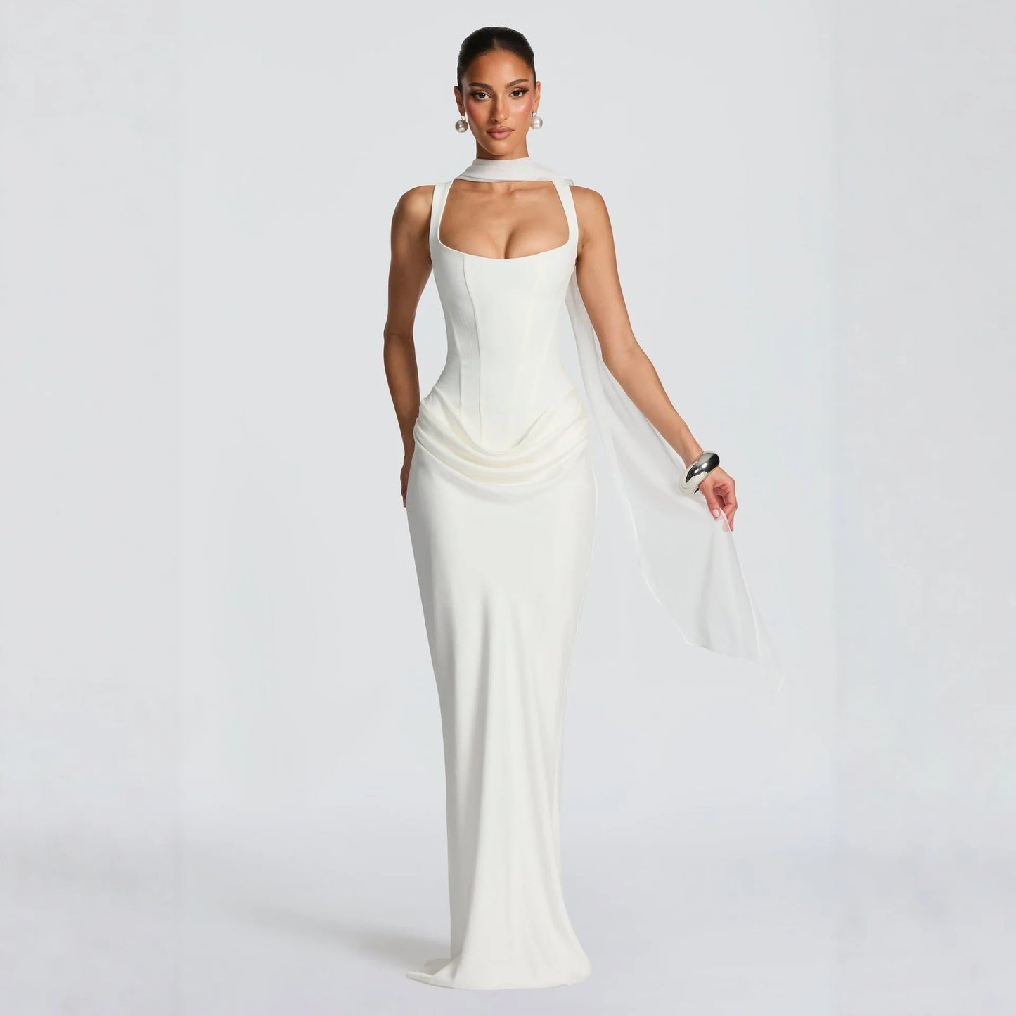 Women Slim Fit Corset Dress