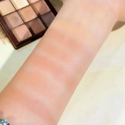 9 Color Brown Eyeshadow Palette