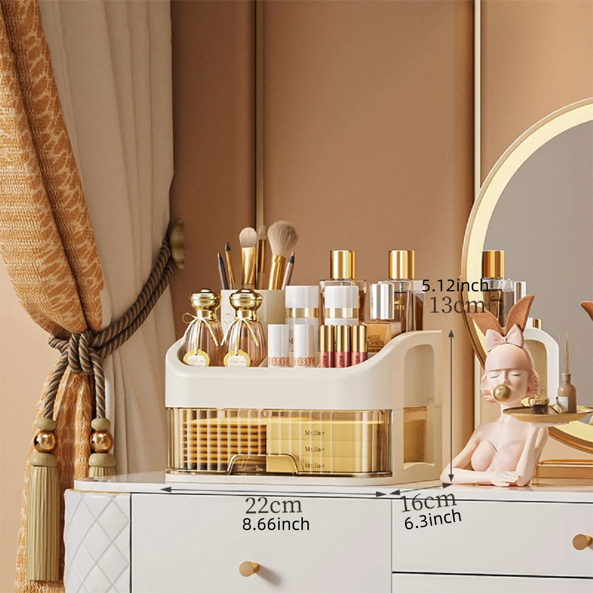 Multi Layer Makeup Storage Box