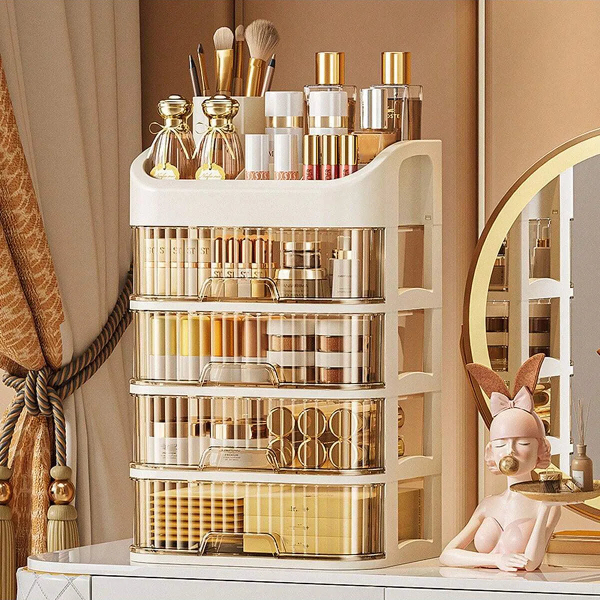 Multi Layer Makeup Storage Box