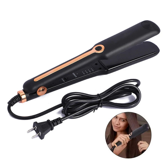 2in1 Hair Straightener Curler Ceramic Iron