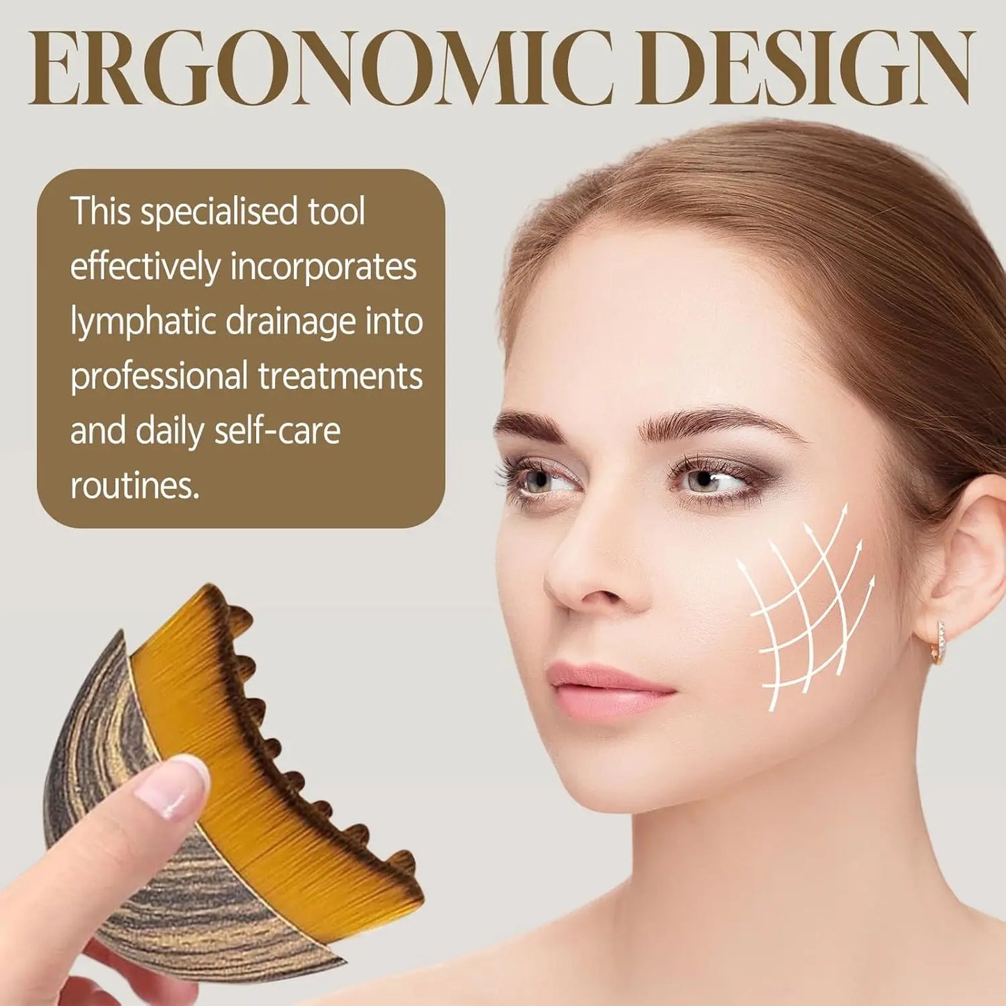Lymphatic Face Massage Brush