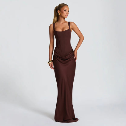 Women Slim Fit Corset Dress