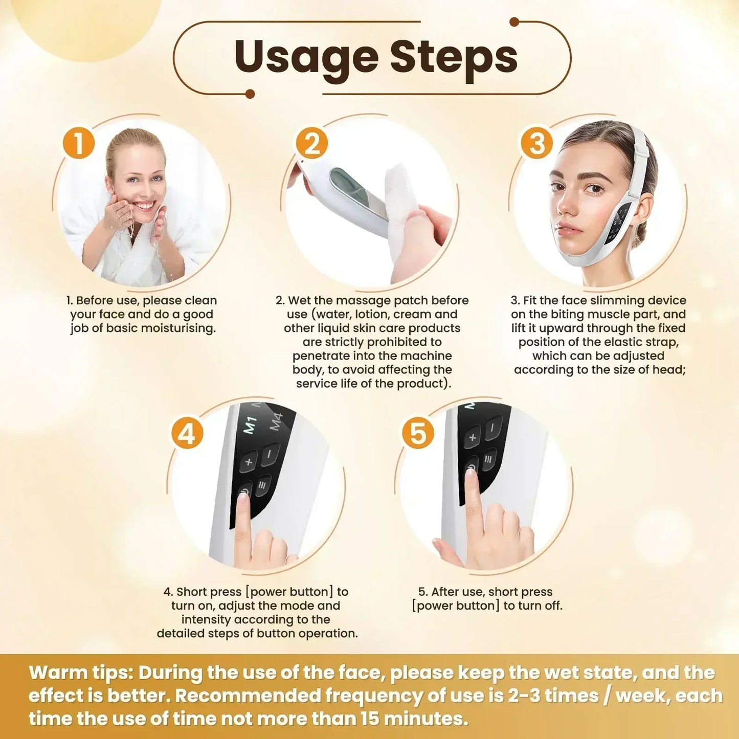 EMS Face Lifting Device