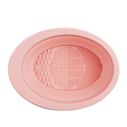 Makeup Brush Cleaner Bowl Set