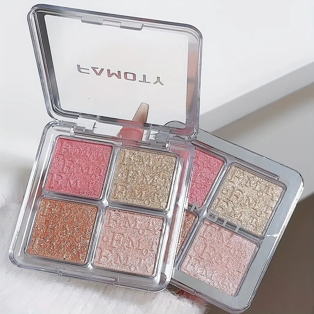 4 Color Highlighter Palette