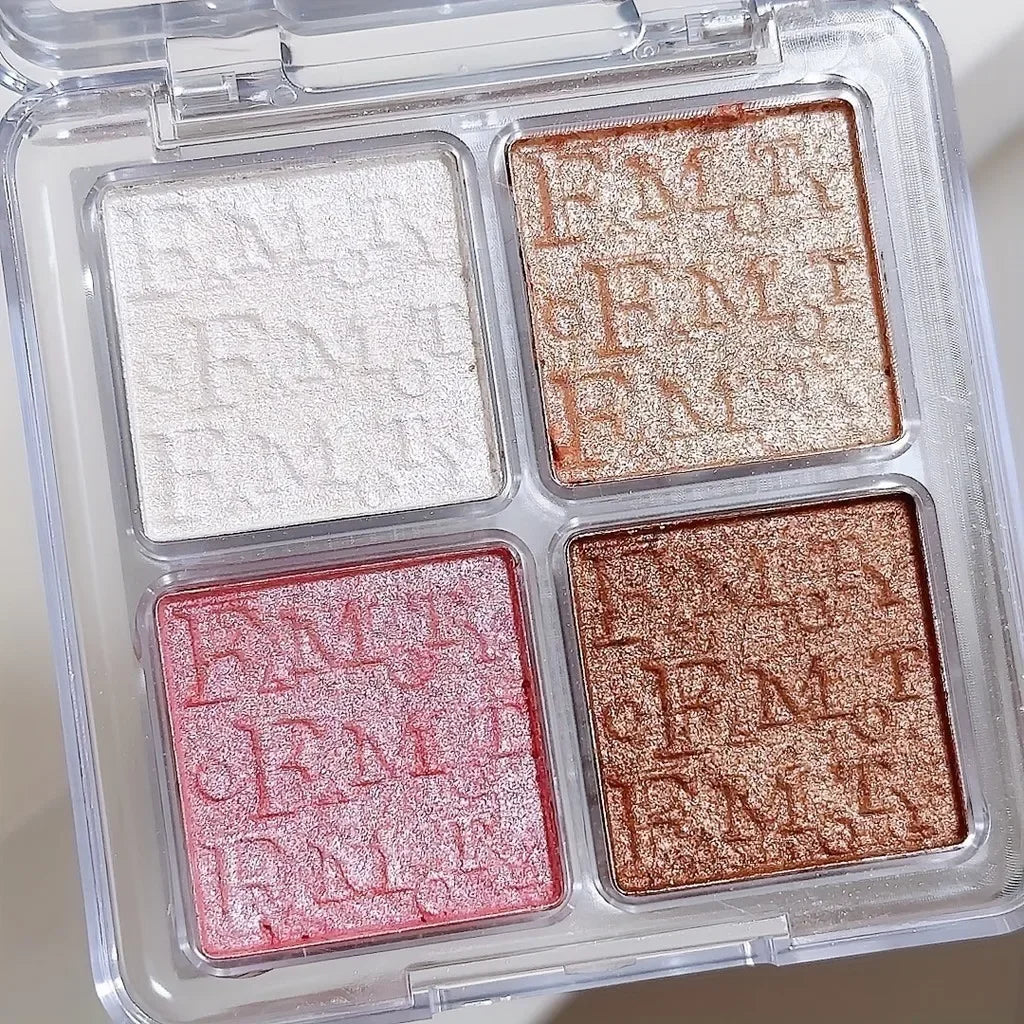 4 Color Highlighter Palette