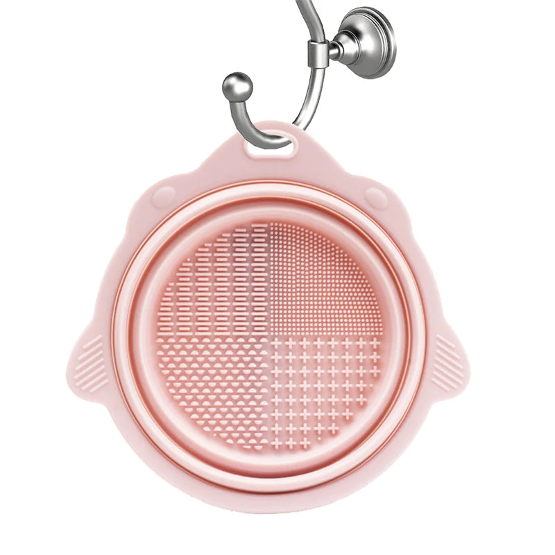 Makeup Brush Cleaner Bowl Set