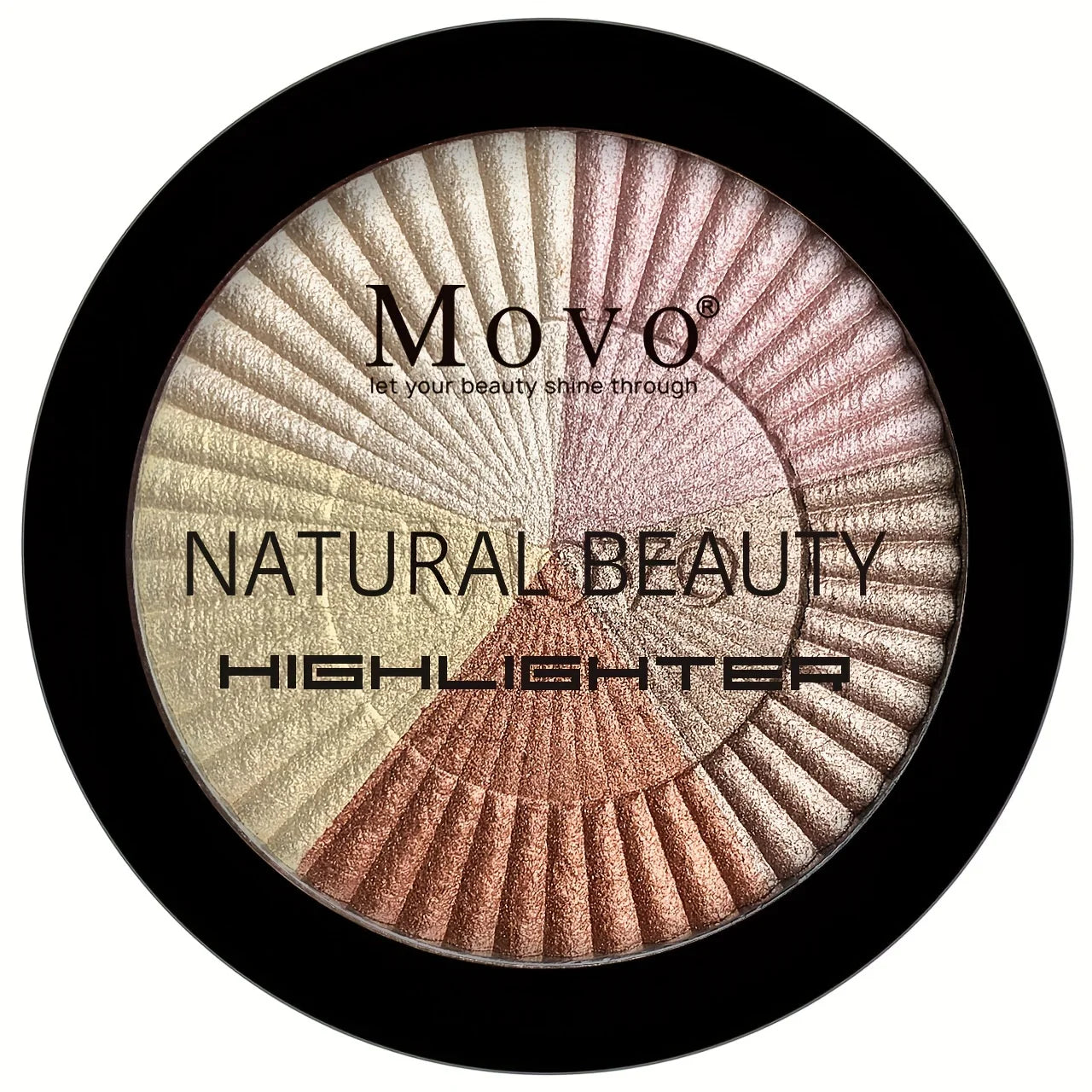 5 Color Highlighter Palette Shimmer Glow Face Illuminator Makeup