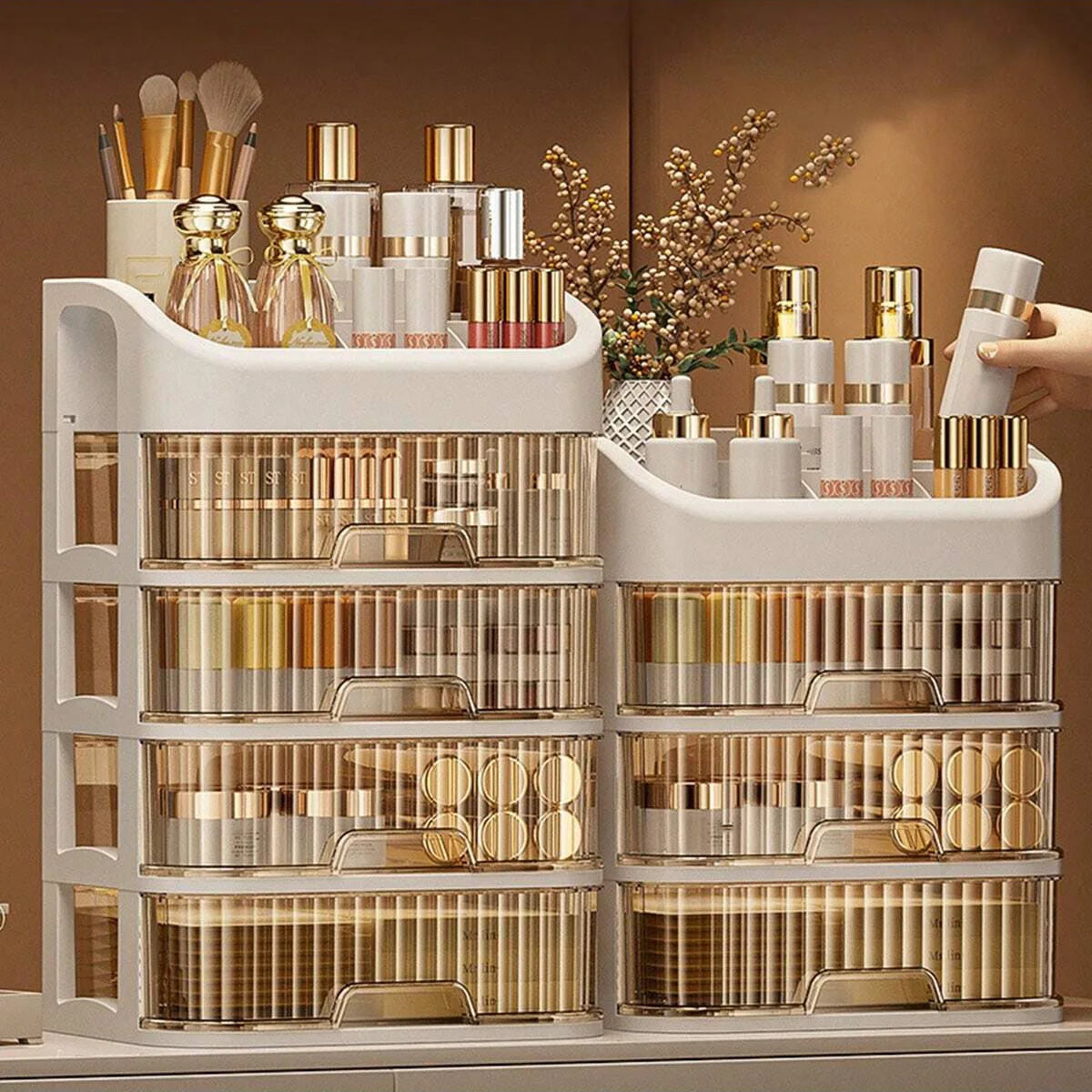 Multi Layer Makeup Storage Box
