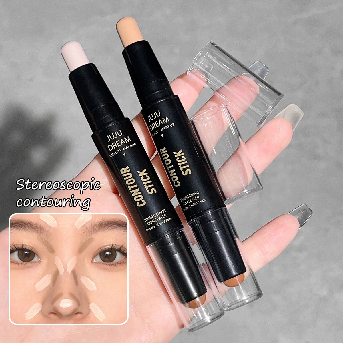 Dual End Contour Stick Concealer Foundation