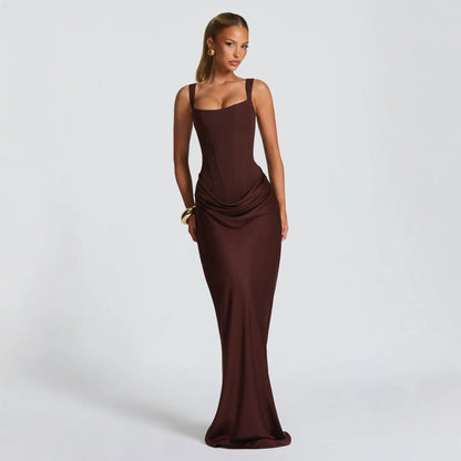 Women Slim Fit Corset Dress
