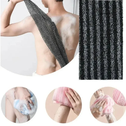 Nylon Bath Washcloth Exfoliating Back Scrub Brush